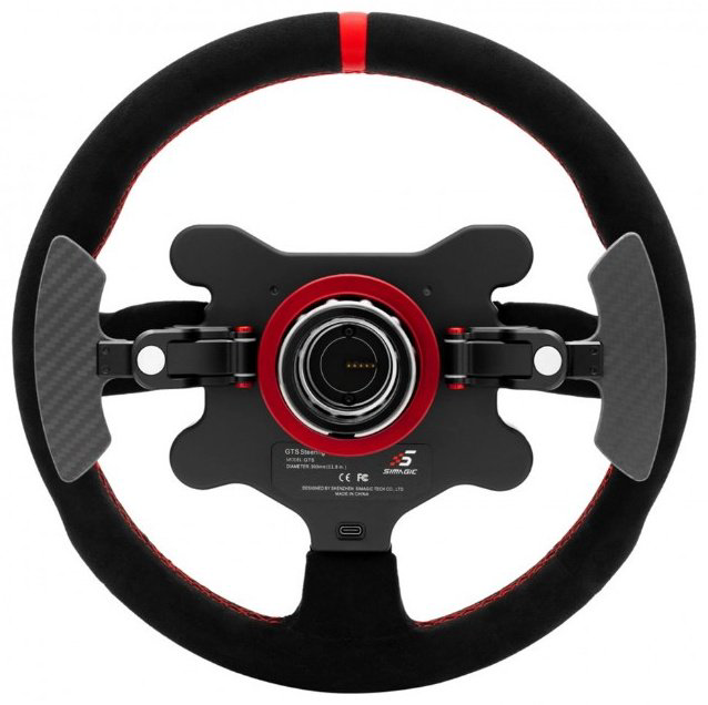 Игровой контроллер Simagic GTS Alcantara черный купить,NaN