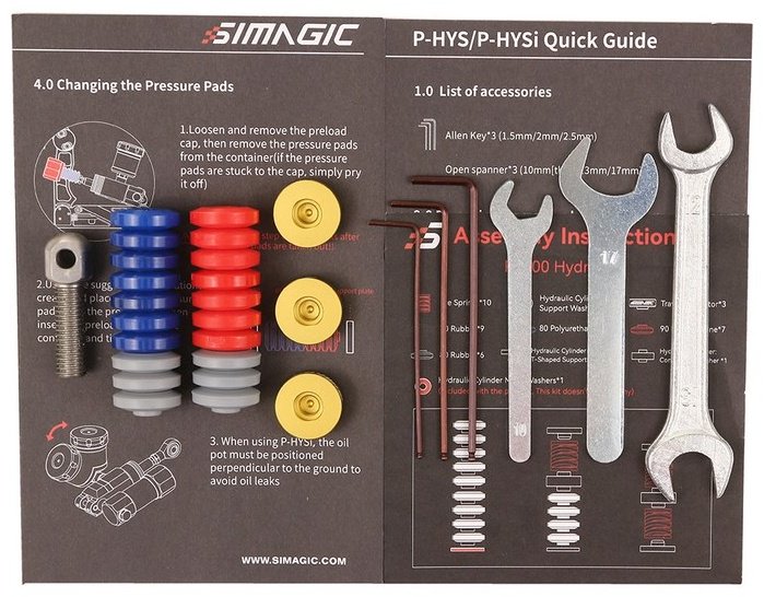 Игровой контроллер Simagic Hydraulic System P-HYS черный - ForteMarket Игровой контроллер Simagic Hydraulic System P-HYS черный купить,0