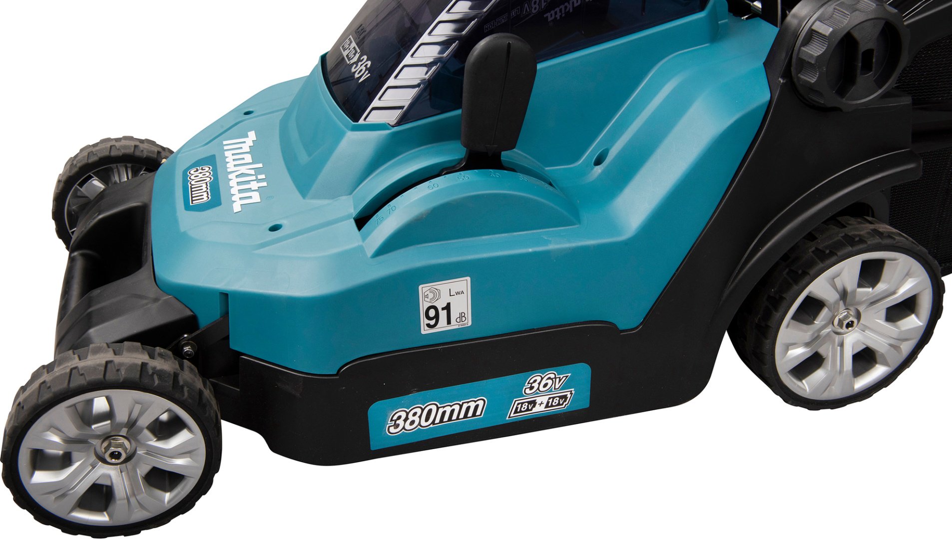 Газонокосилка колесная аккумуляторная Makita DLM382PM2 купить,0