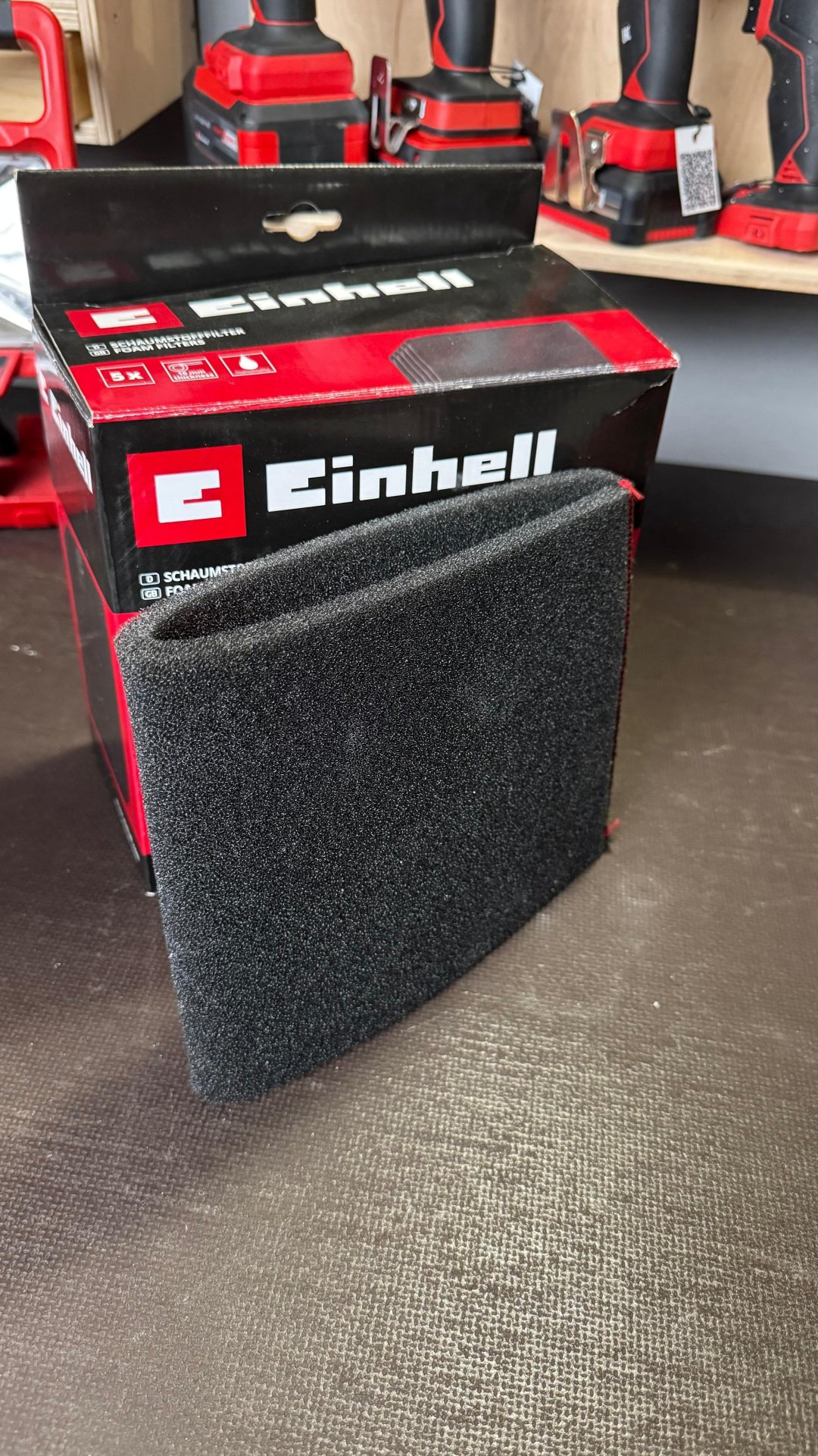Фильтр для пылесоса Einhell 2351132 5 шт купить,NaN