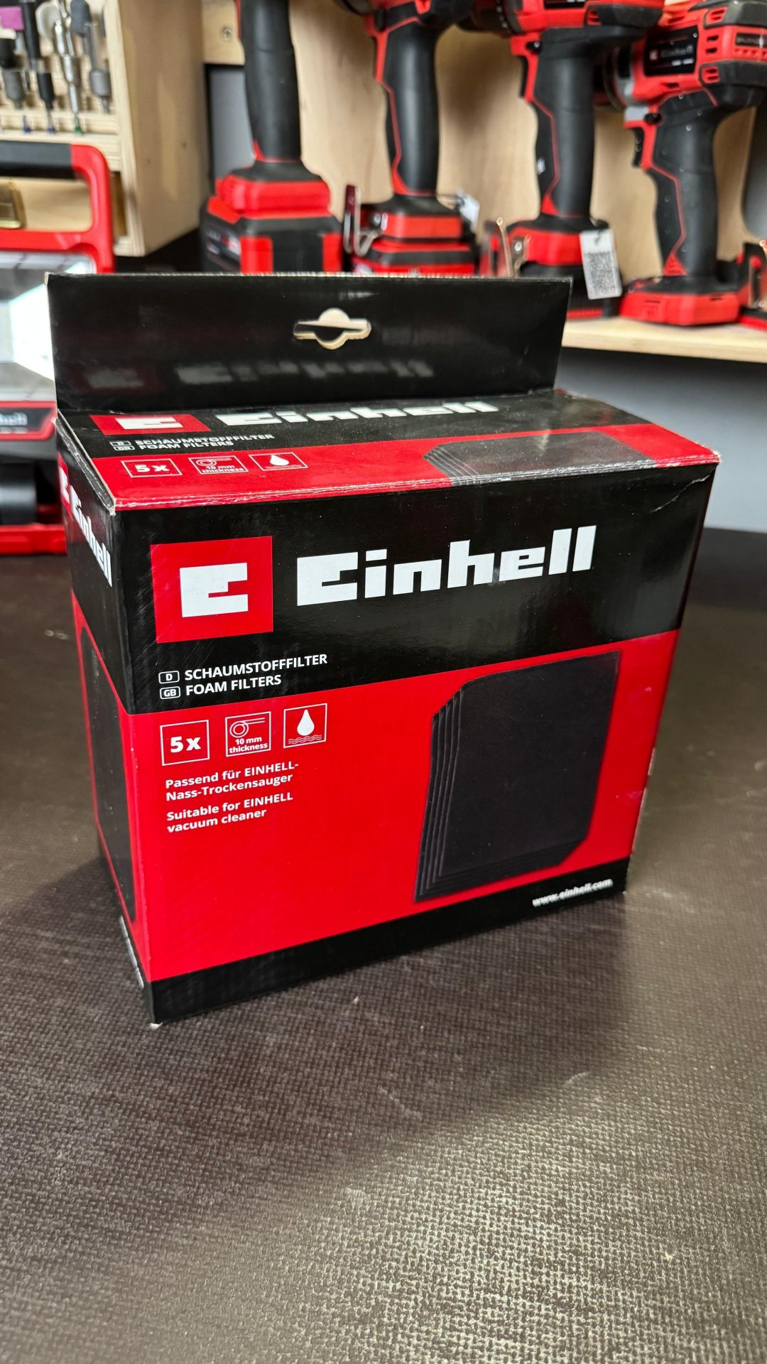 Фильтр для пылесоса Einhell 2351132 5 шт купить,NaN