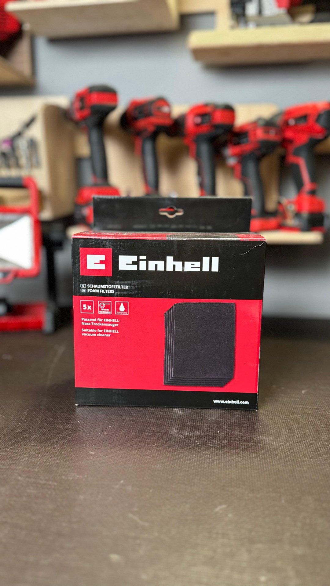 Фильтр для пылесоса Einhell 2351132 5 шт купить,NaN