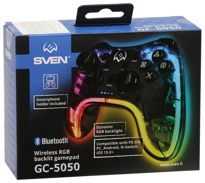 Игровой контроллер SVEN GC-5050 черный - ForteMarket Игровой контроллер SVEN GC-5050 черный купить,20990