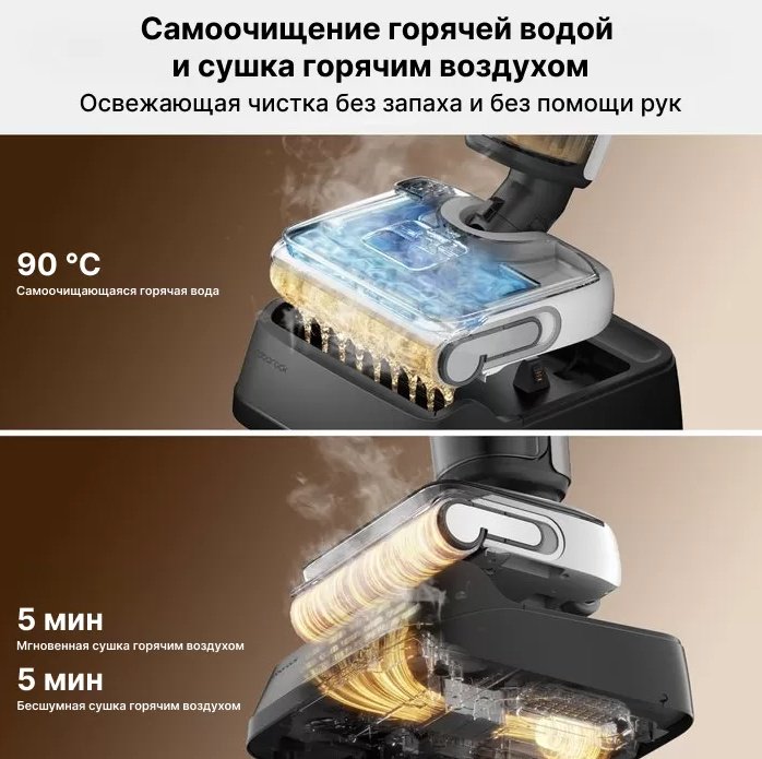 Пылесос Roborock F25 черный - ForteMarket Пылесос Roborock F25 черный купить,0