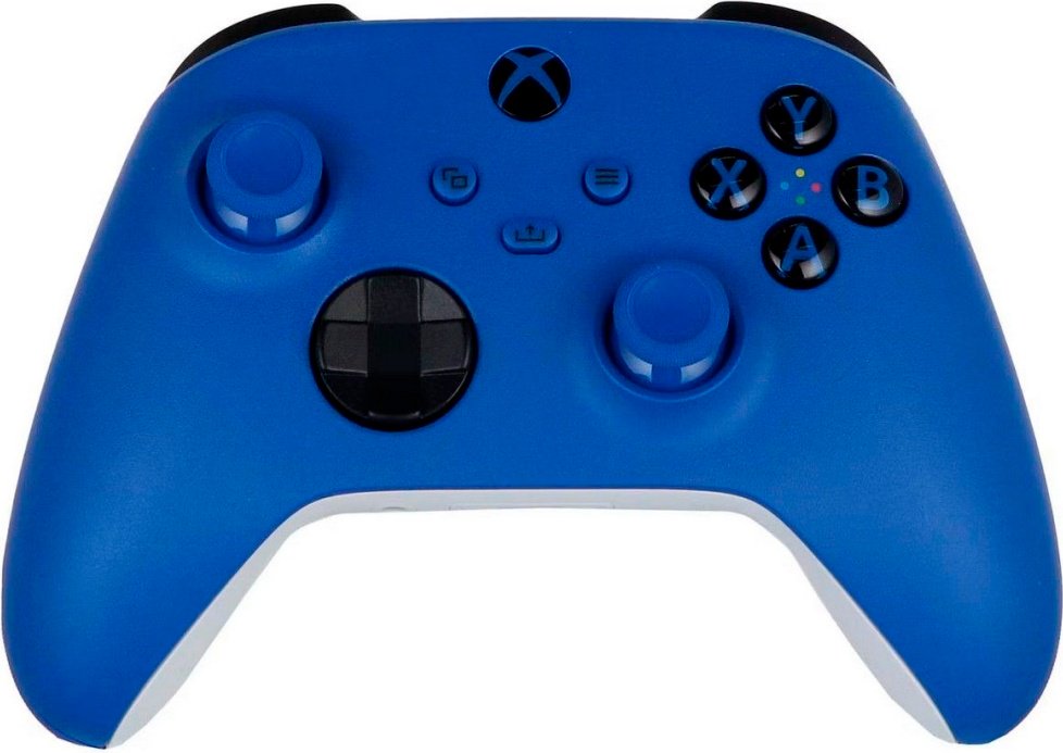 Игровой контроллер Xbox QAU-00006 синий