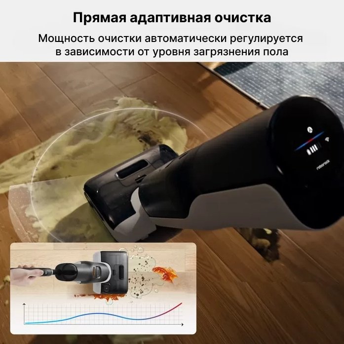 Пылесос Roborock F25 черный - ForteMarket Пылесос Roborock F25 черный купить,0