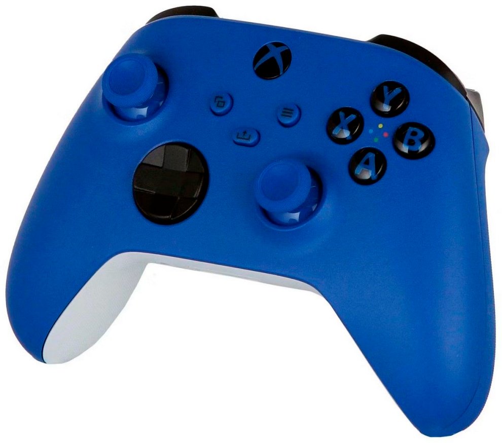 Игровой контроллер Xbox QAU-00006 синий купить,0