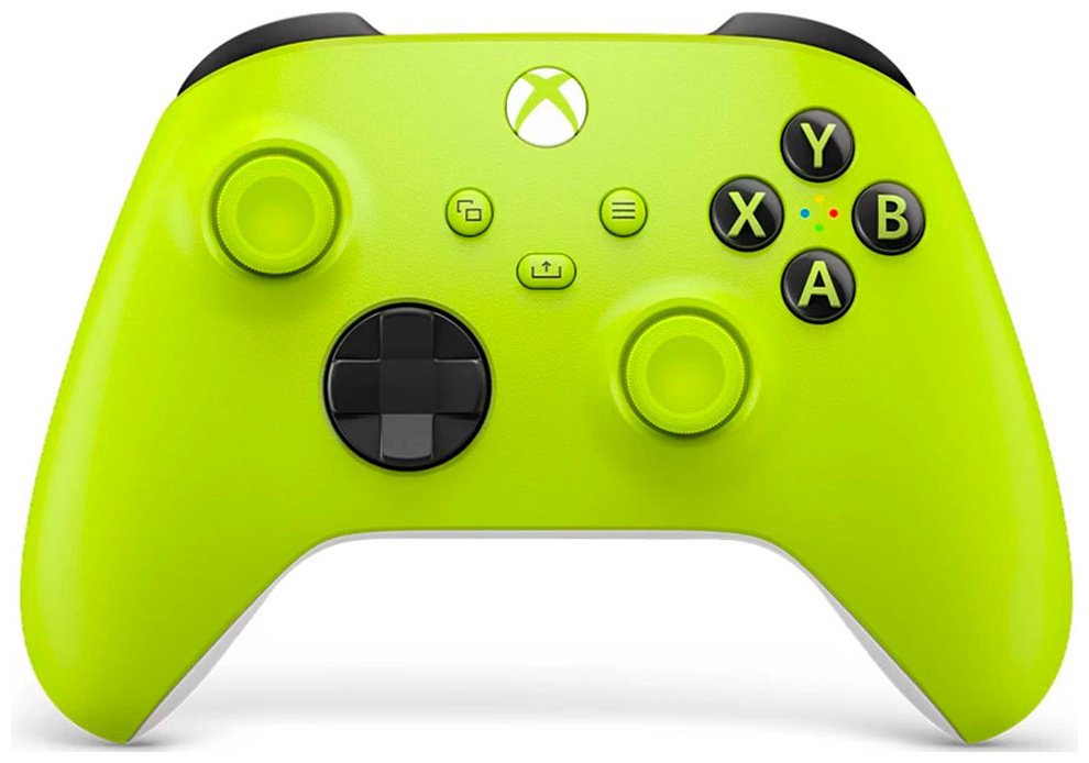 Игровой контроллер Xbox QAU-00023 зеленый купить,NaN