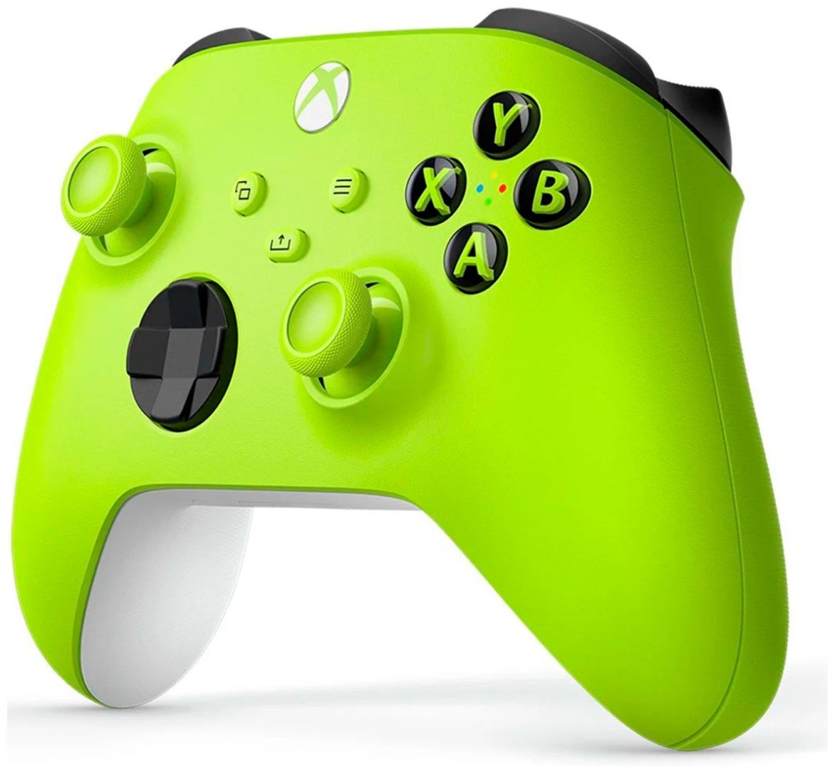 Игровой контроллер Xbox QAU-00023 зеленый купить,0