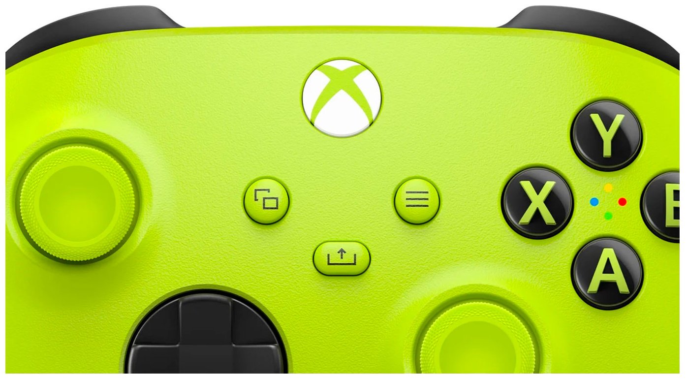 Игровой контроллер Xbox QAU-00023 зеленый купить,0