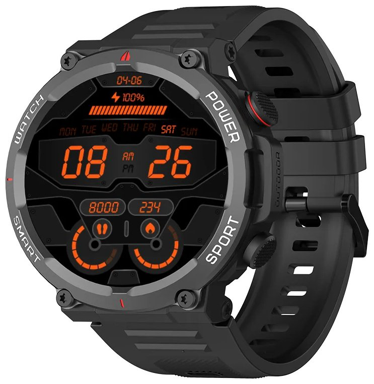 Смарт-часы Blackview W50 48 мм черный купить,NaN