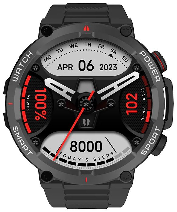 Смарт-часы Blackview W50 48 мм черный купить,NaN