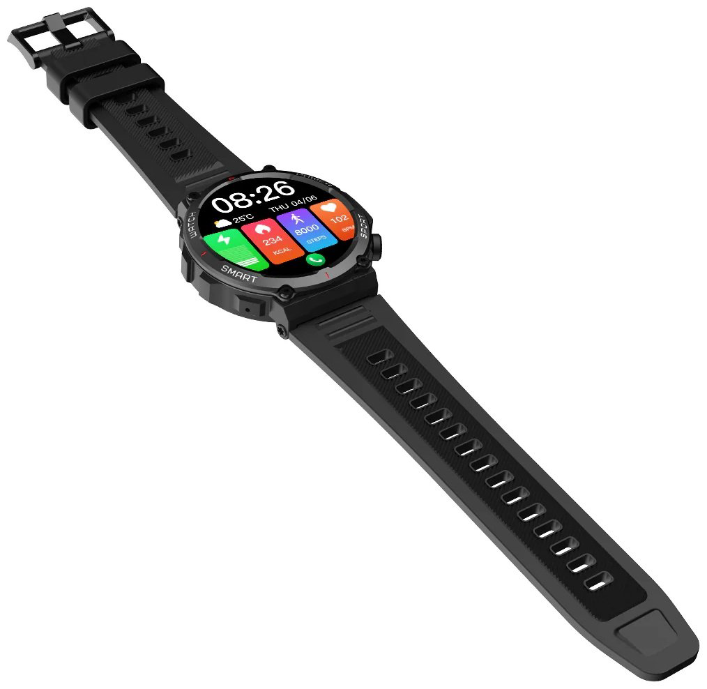 Смарт-часы Blackview W50 48 мм черный купить,NaN