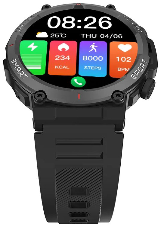 Смарт-часы Blackview W50 48 мм черный купить,NaN