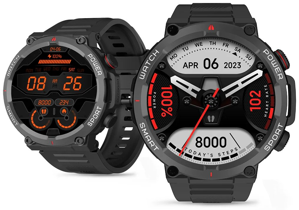 Смарт-часы Blackview W50 48 мм черный купить,NaN
