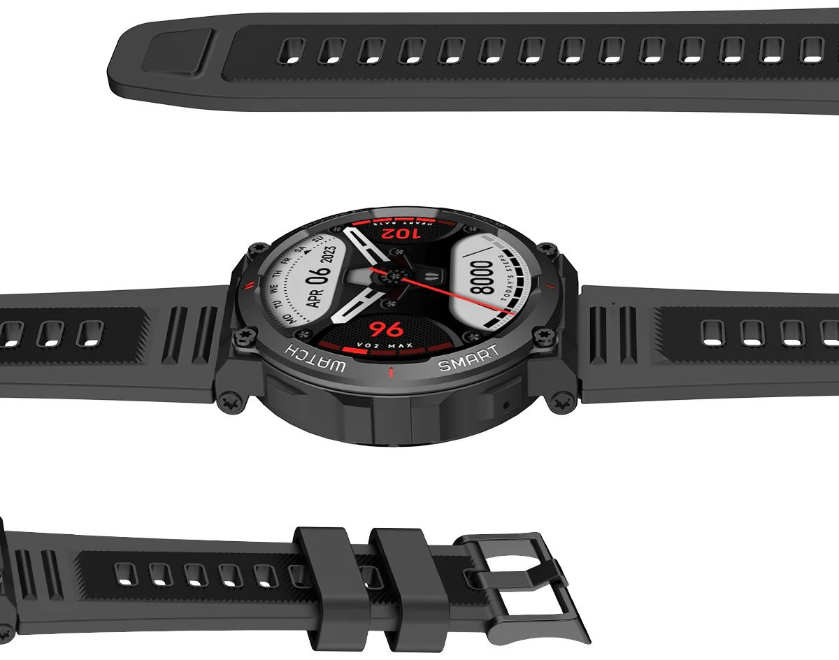 Смарт-часы Blackview W50 48 мм черный купить,NaN