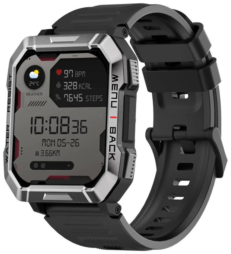 Смарт-часы Blackview W60 45 мм черный-черный