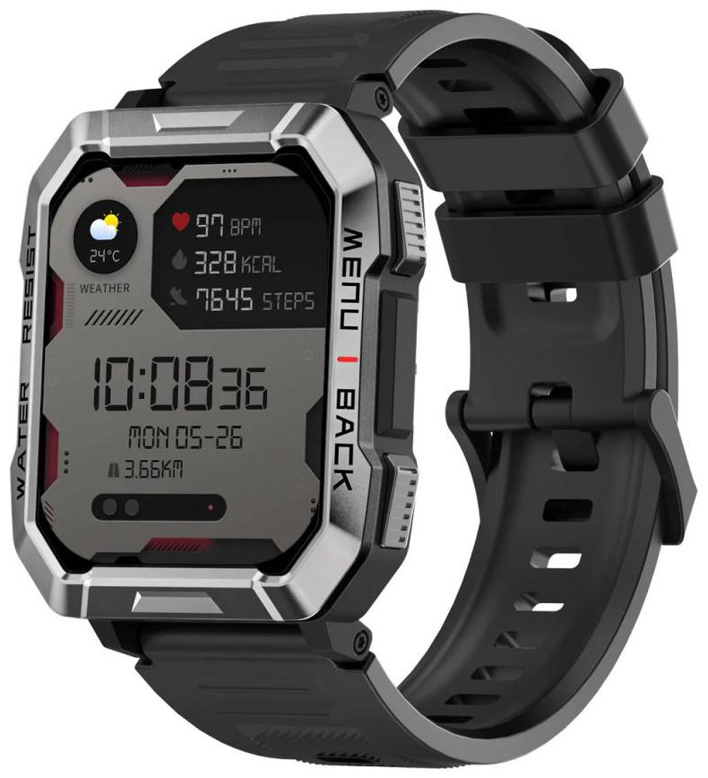 Смарт-часы Blackview W60 45 мм черный-черный купить,NaN