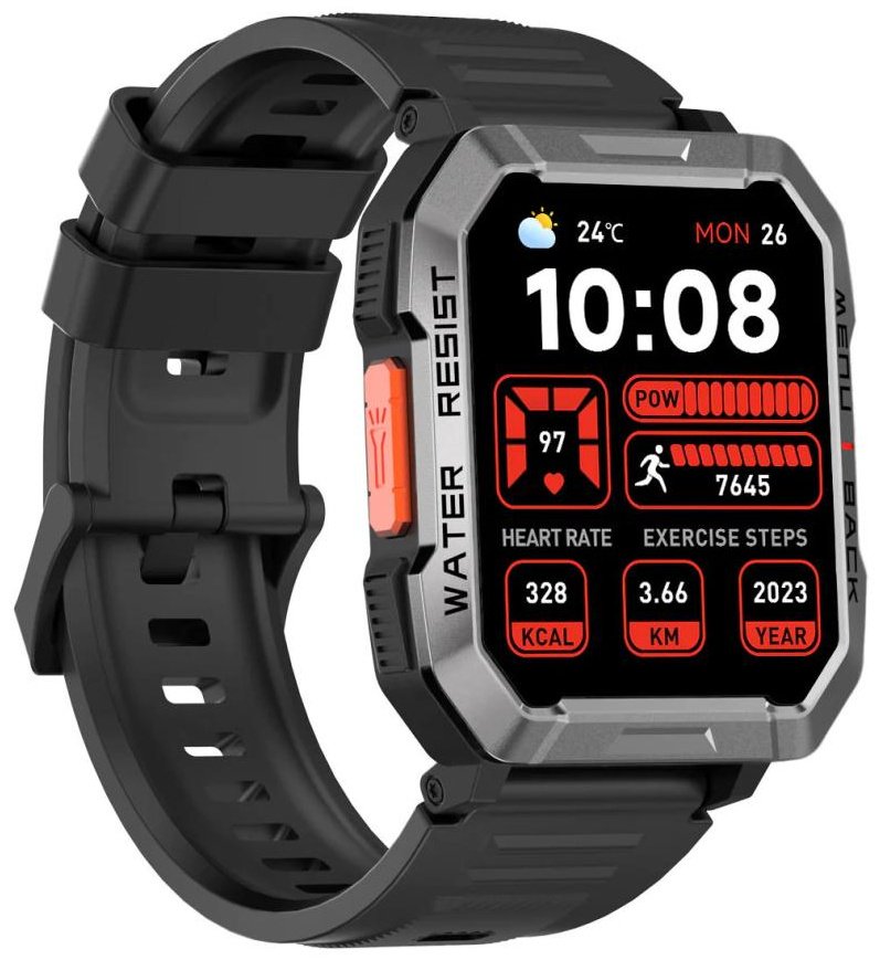 Смарт-часы Blackview W60 45 мм черный-черный - ForteMarket Смарт-часы Blackview W60 45 мм черный-черный купить,0