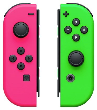 Игровой контроллер Nintendo Joy-Con Pink-Green розовый купить,NaN