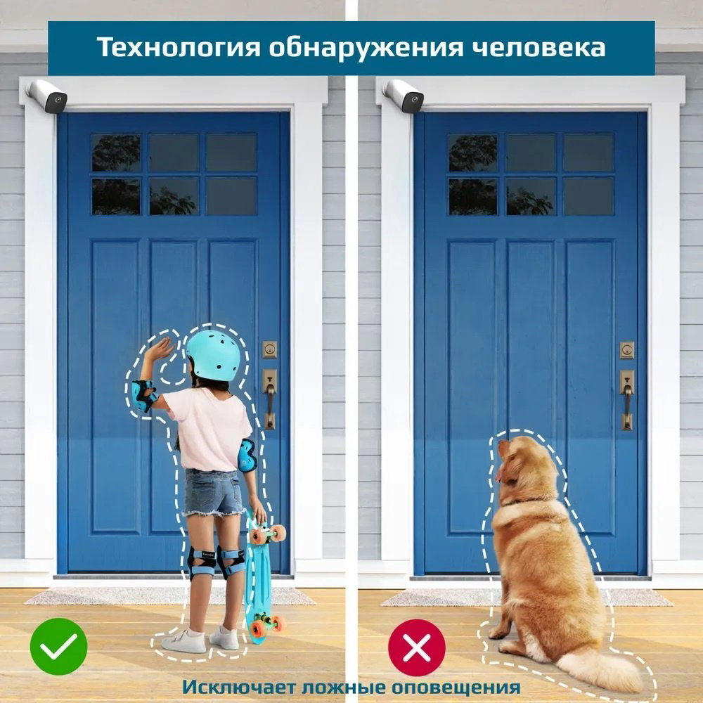 Комплект видеонаблюдения EUFY EUF-T88513D1-WT 2560x1440 купить,NaN