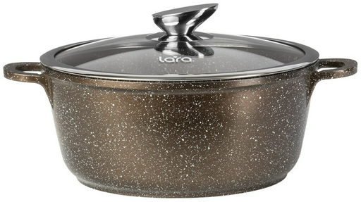 Кастрюля 3.1 л, LARA LR02-203 Choco алюминий