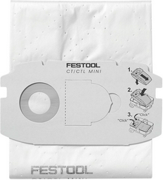 Мешок-пылесборник для пылесоса Festool многоразовый 498410 5 шт