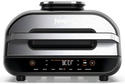 Аэрогриль NINJA KITCHEN Foodi MAX Pro Health Grill &amp; Air Fryer AG551EU черный, серебристый