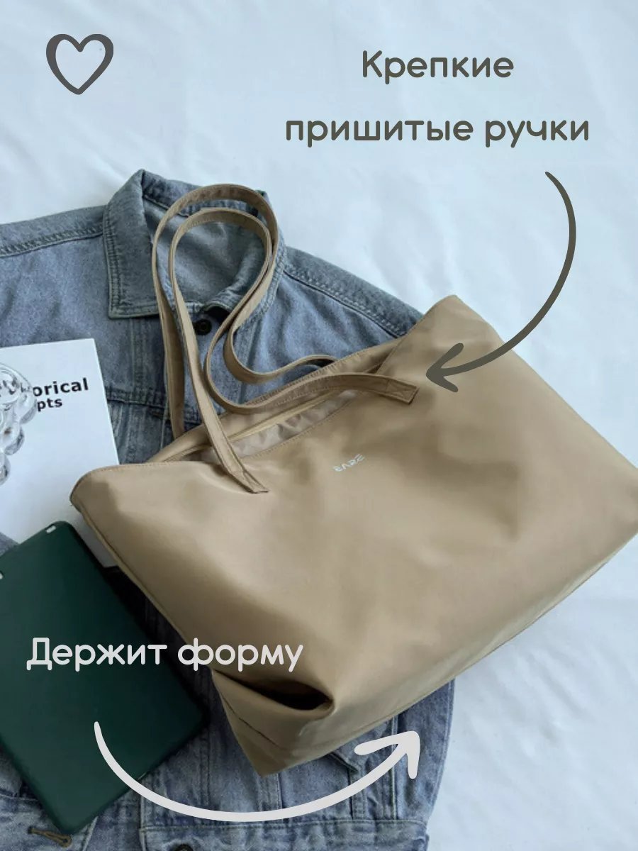 Сумка шоппер hoop-la нейлон желтый купить,NaN