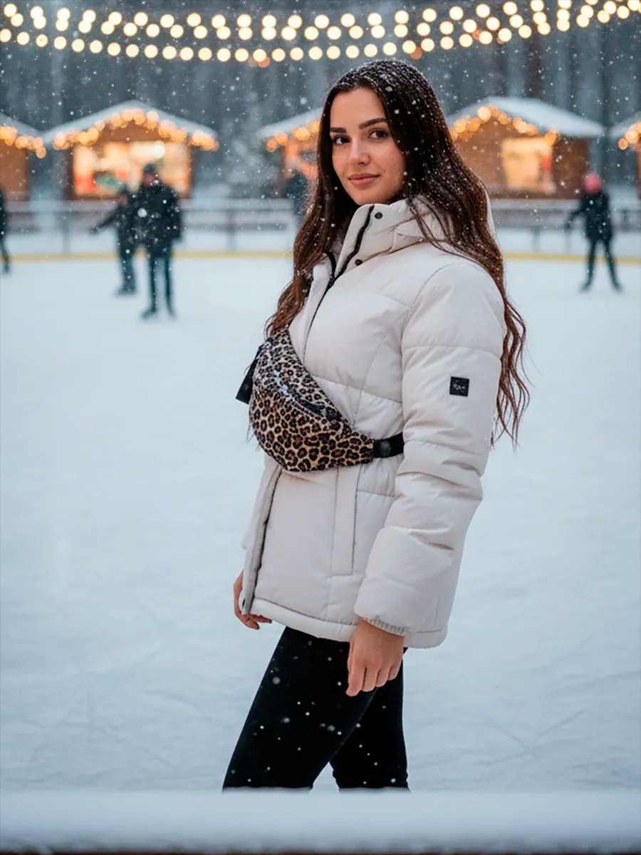 Сумка поясная Cadis нейлон коричневый купить,NaN