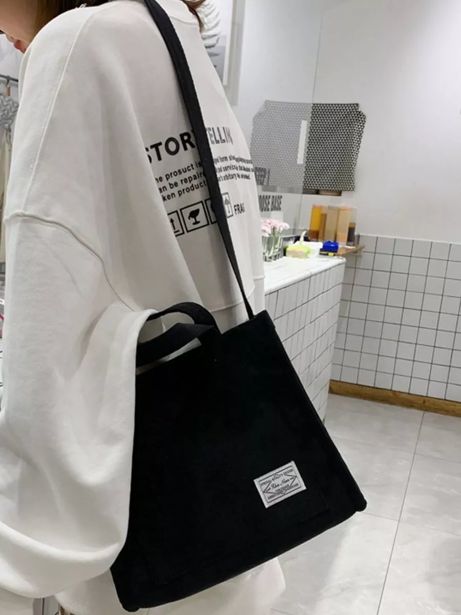 Сумка кросс-боди LITEBAG вельвет черный купить,NaN