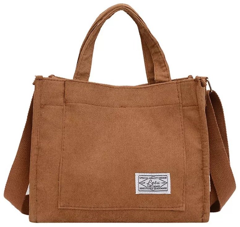Сумка кросс-боди LITEBAG хлопок коричневый купить,NaN