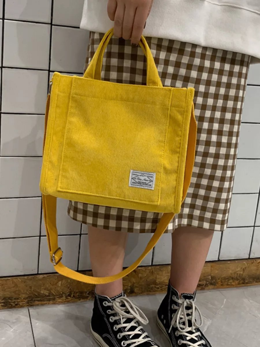 Сумка кросс-боди LITEBAG хлопок желтый купить,NaN