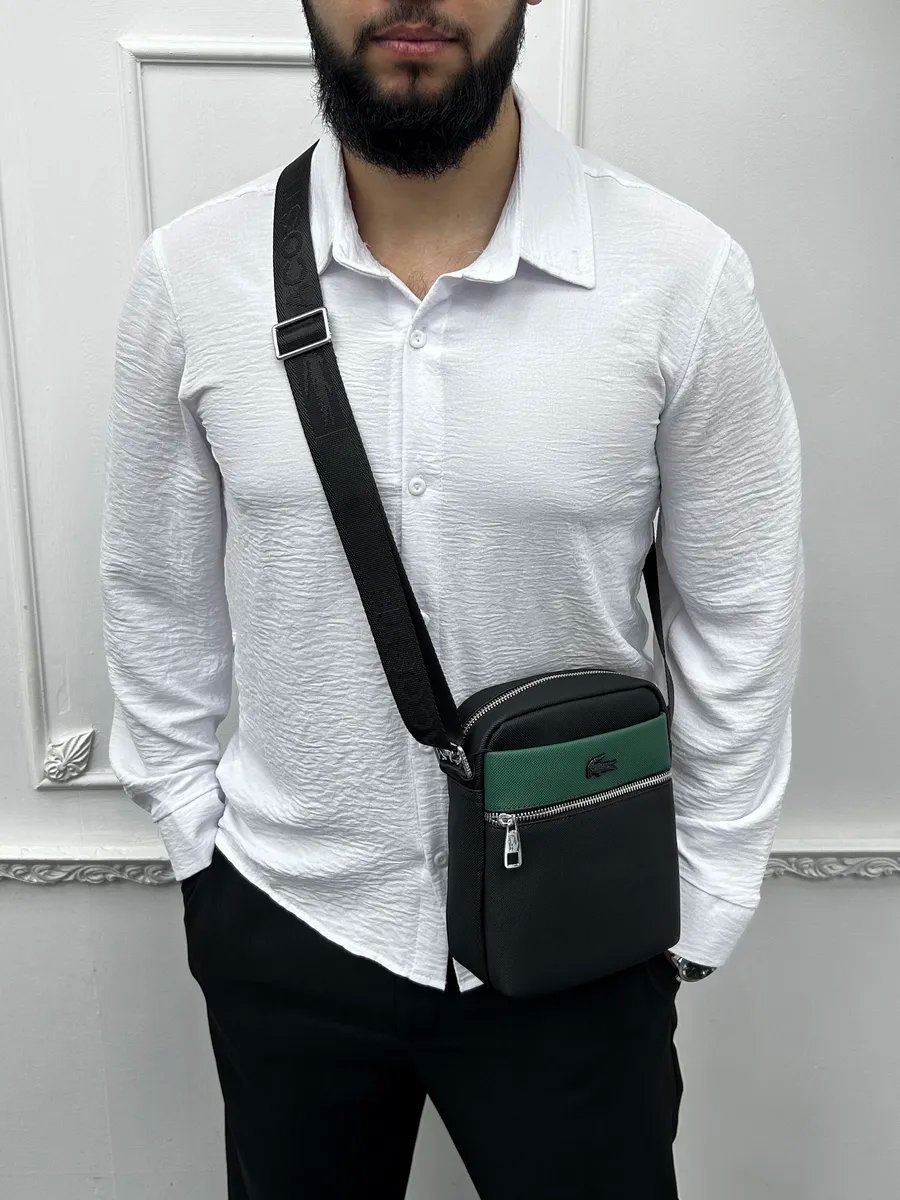 Сумка кросс-боди Bag&Watch оксфорд зеленый купить,NaN