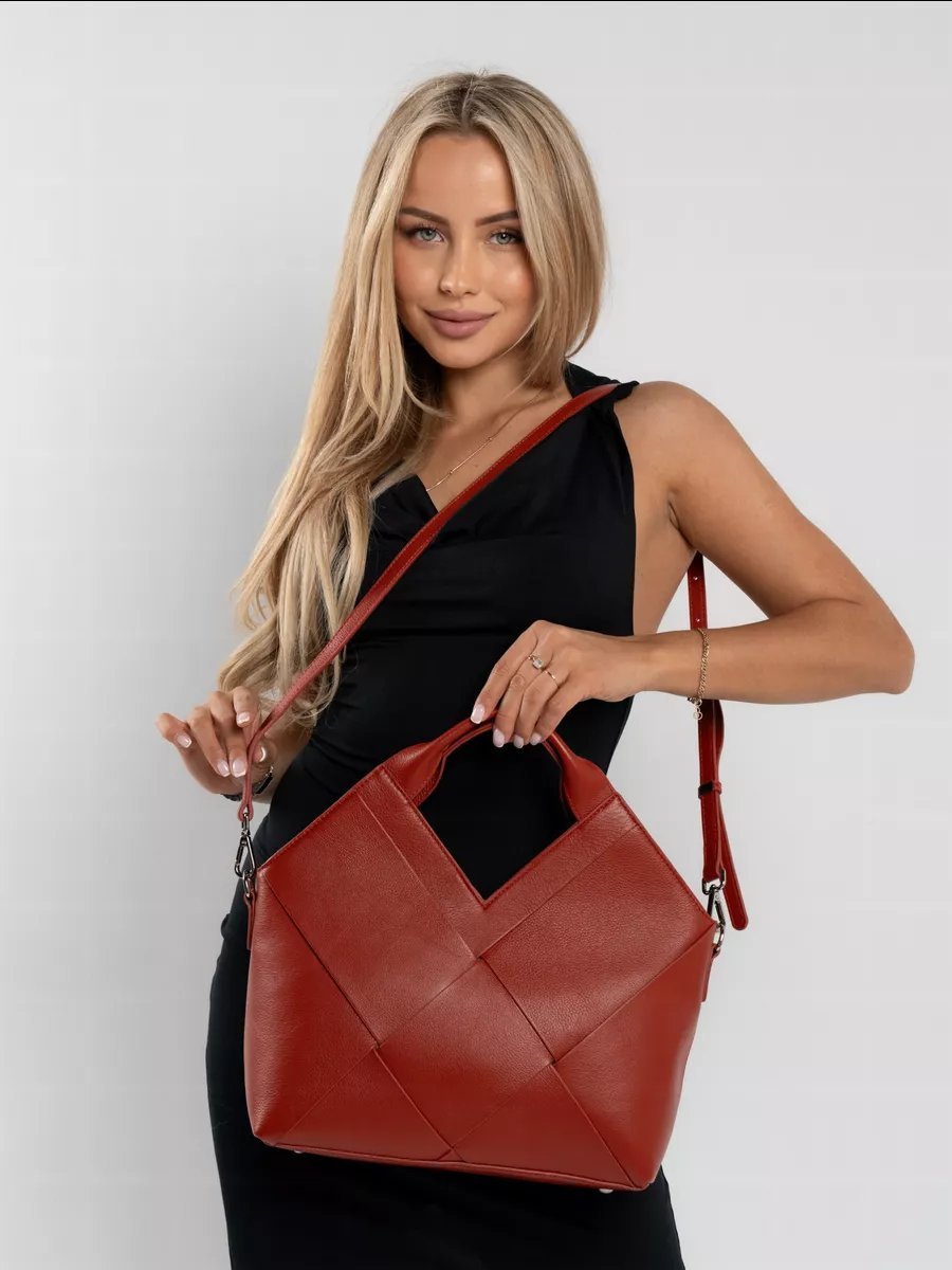 Сумка багет A&U BAGS натуральная кожа оранжевый купить,NaN