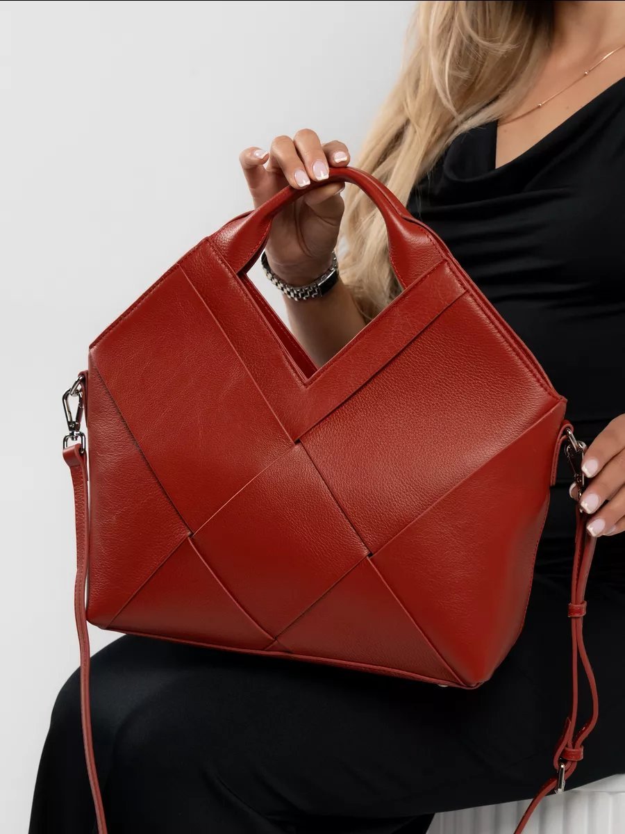 Сумка багет A&U BAGS натуральная кожа оранжевый купить,NaN