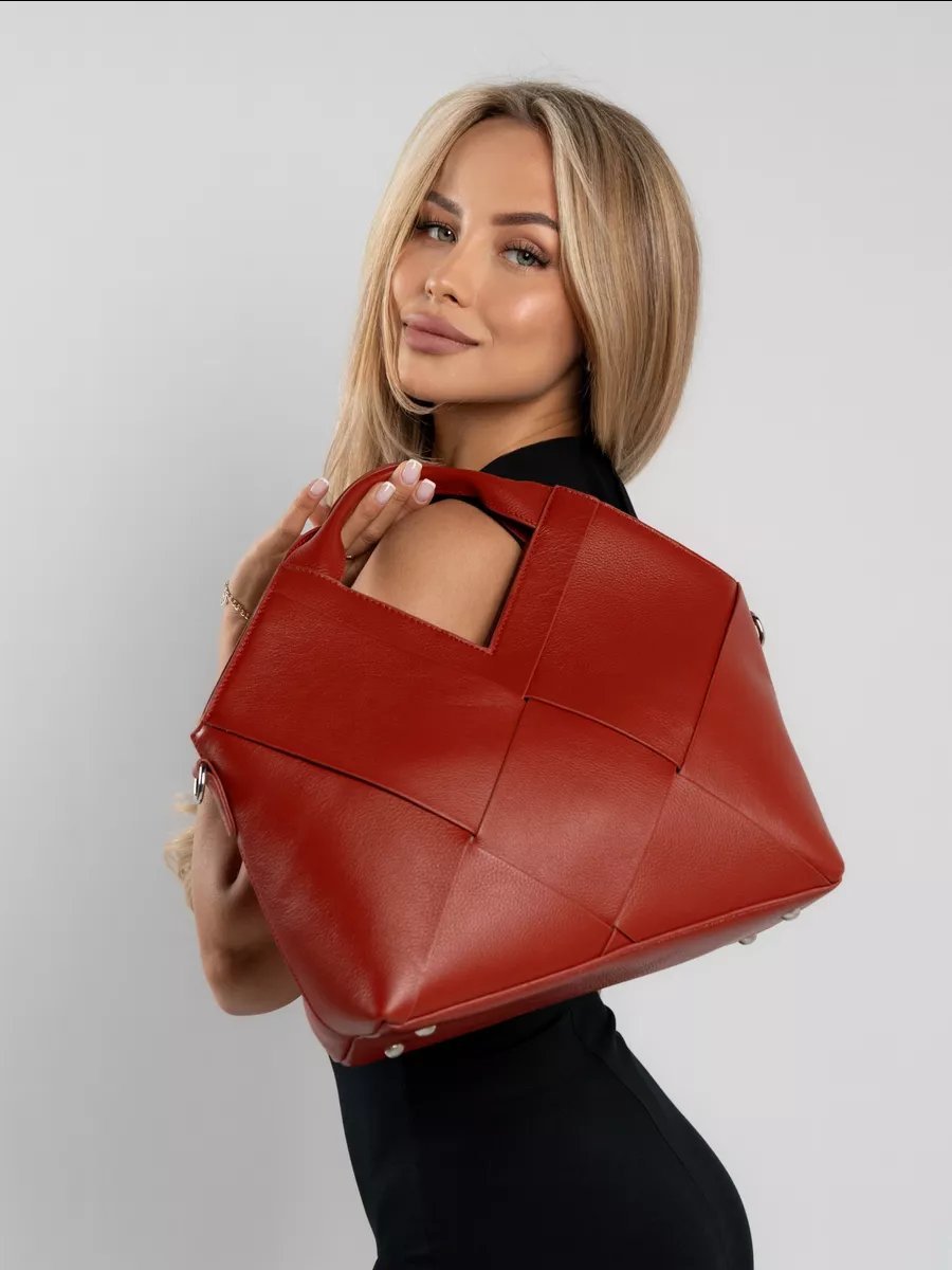 Сумка багет A&U BAGS натуральная кожа оранжевый купить,NaN