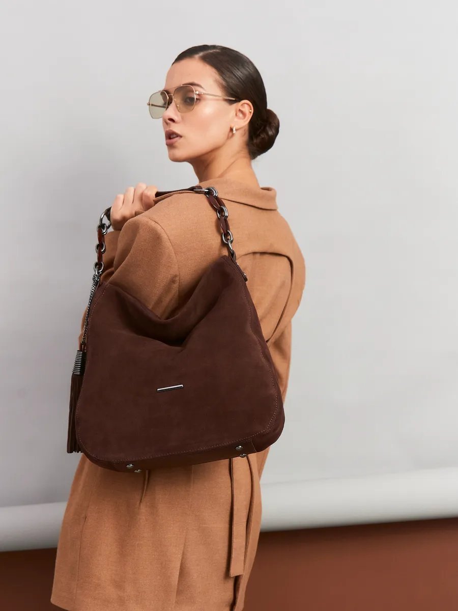 Сумка кросс-боди Bagsberry натуральная кожа коричневый купить,NaN