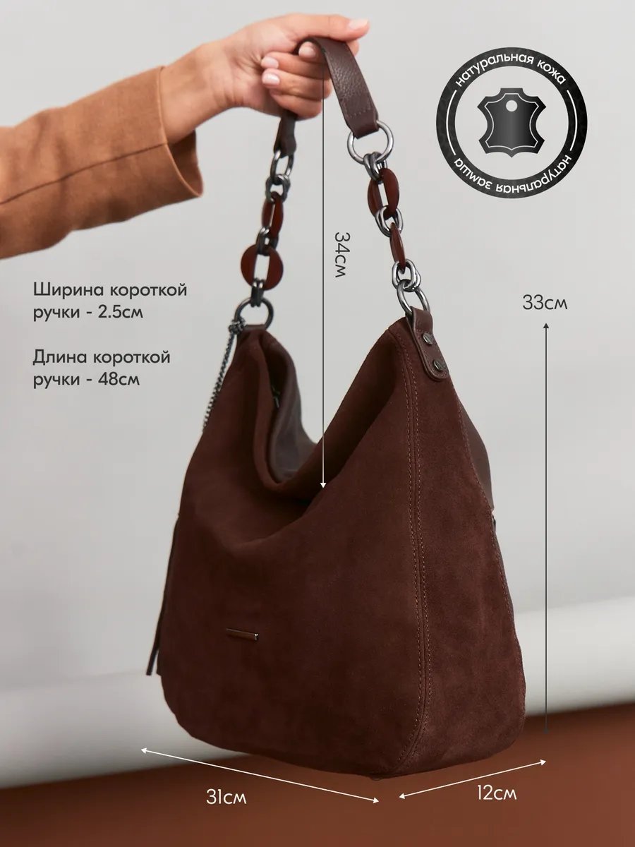 Сумка кросс-боди Bagsberry натуральная кожа коричневый купить,NaN
