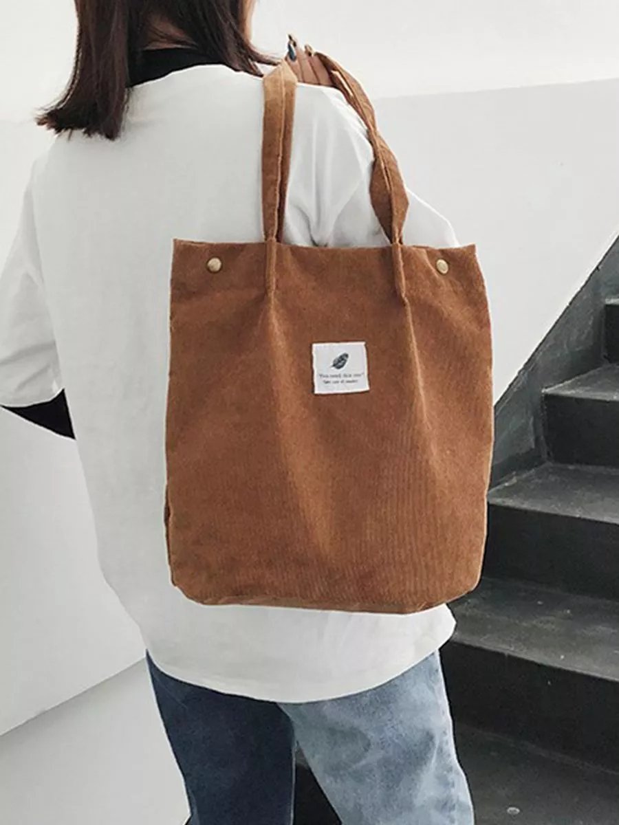 Сумка шоппер LITEBAG хлопок коричневый купить,NaN