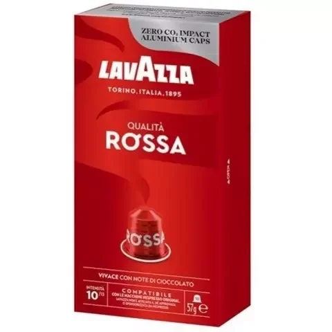 Капсулы для кофемашины Nespresso LAVAZZA Qualita Rossa 10 шт