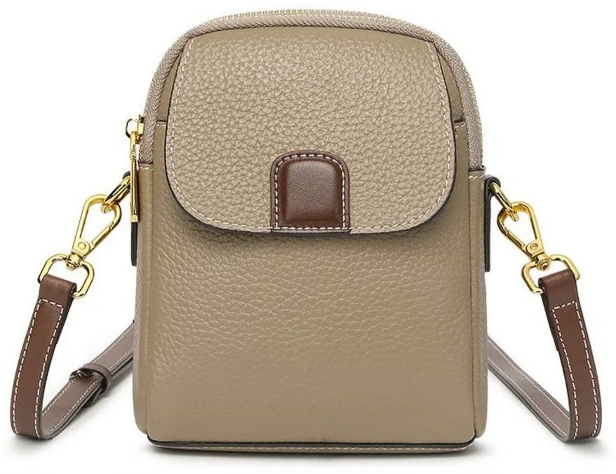 Сумка кросс-боди C&C BAGS экокожа коричневый купить,NaN