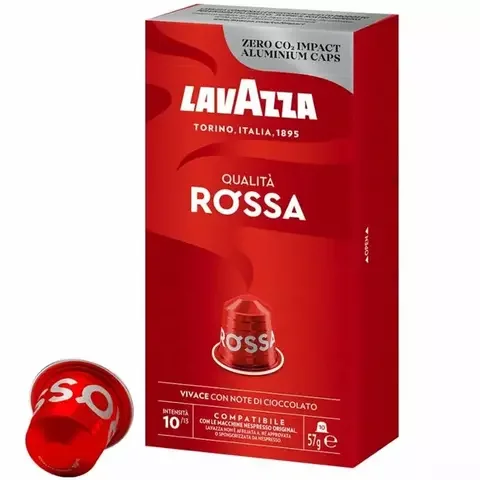 Капсулы для кофемашины Nespresso LAVAZZA Qualita Rossa 10 шт