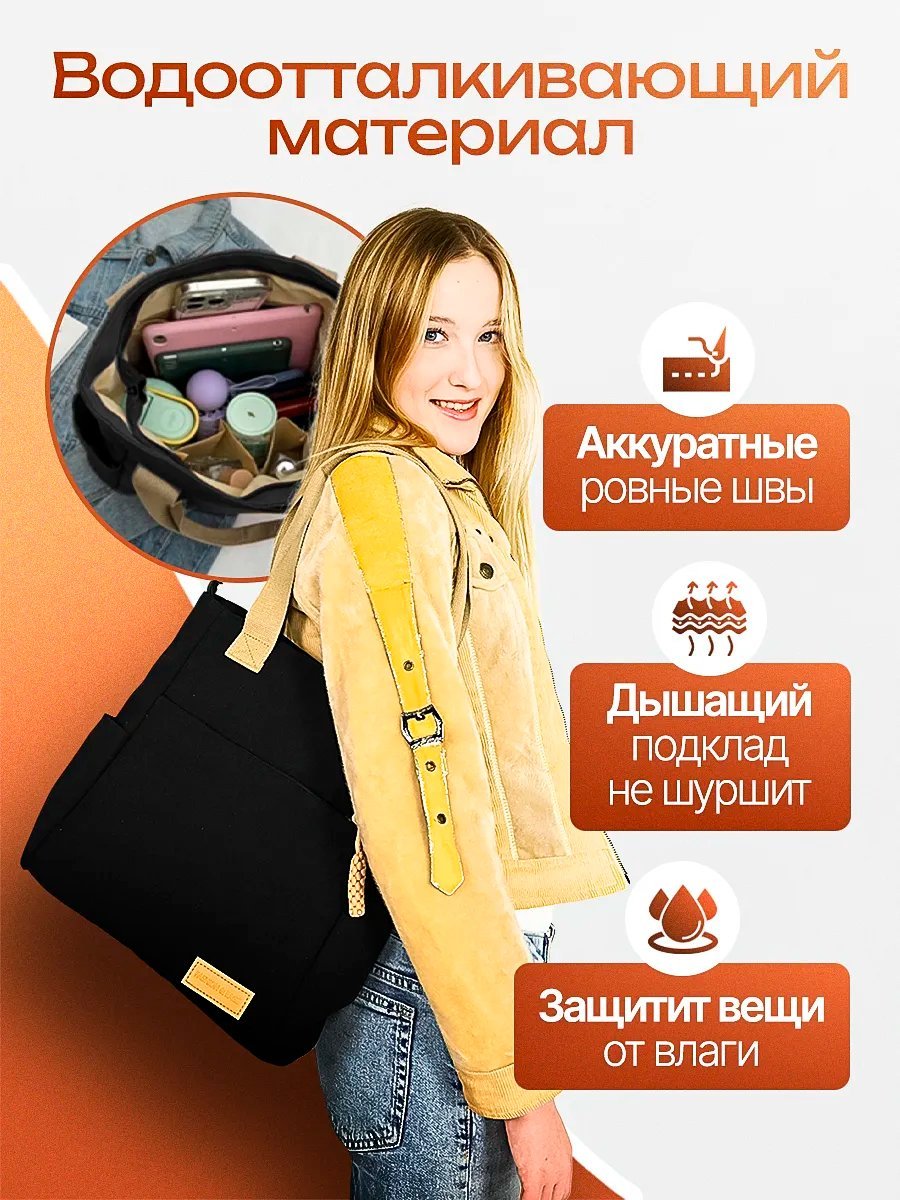 Сумка шоппер хлопок коричневый купить,NaN