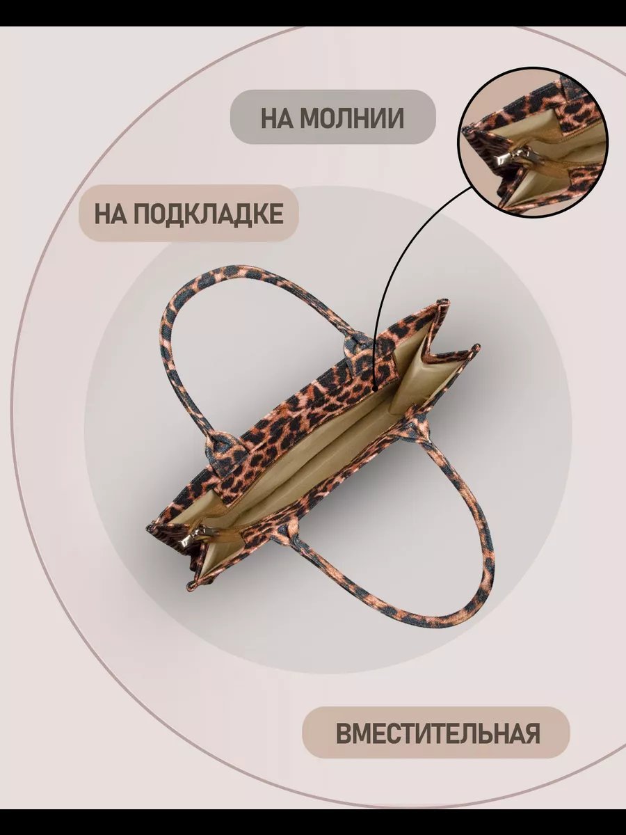 Сумка шоппер текстиль коричневый купить,NaN