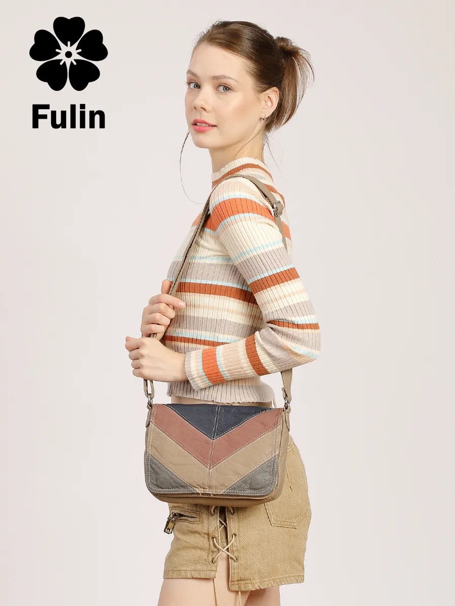 Сумка кросс-боди FULIN экокожа зеленый купить,NaN