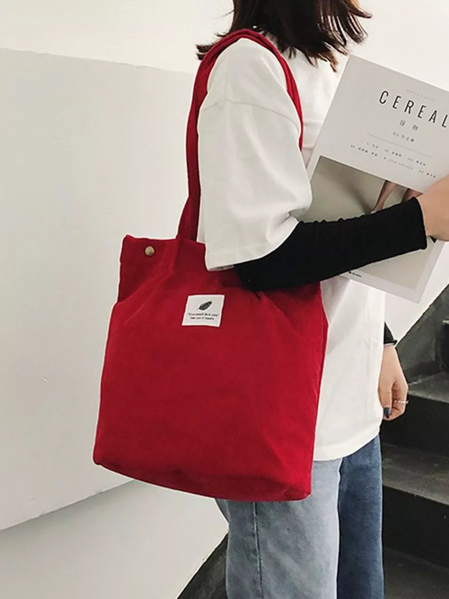 Сумка шоппер LITEBAG хлопок красный купить,NaN