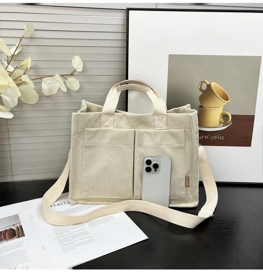 Сумка тоут BAGS_CHI текстиль бежевый купить,NaN