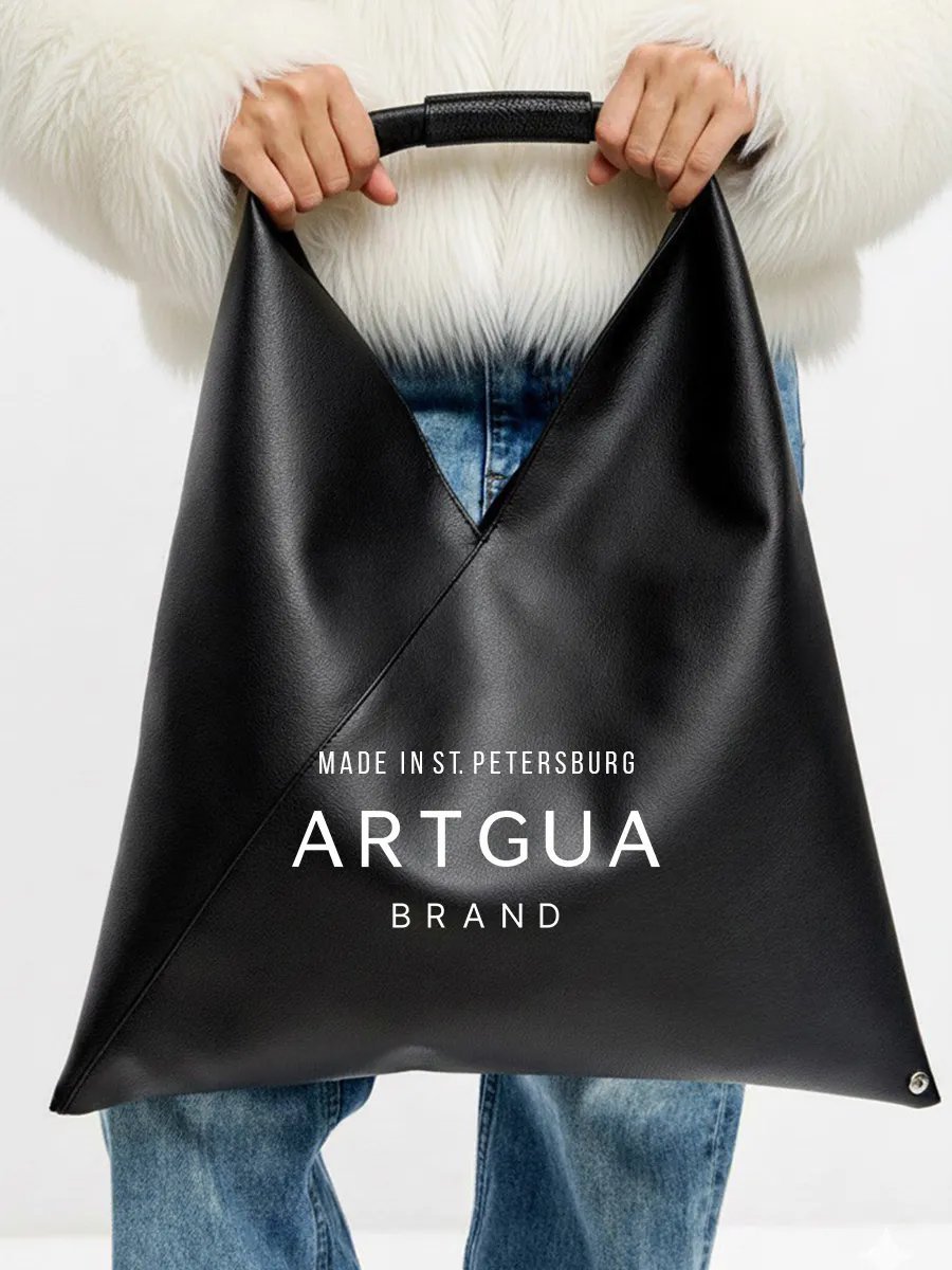 Сумка шоппер ARTGUA экокожа черный купить,NaN