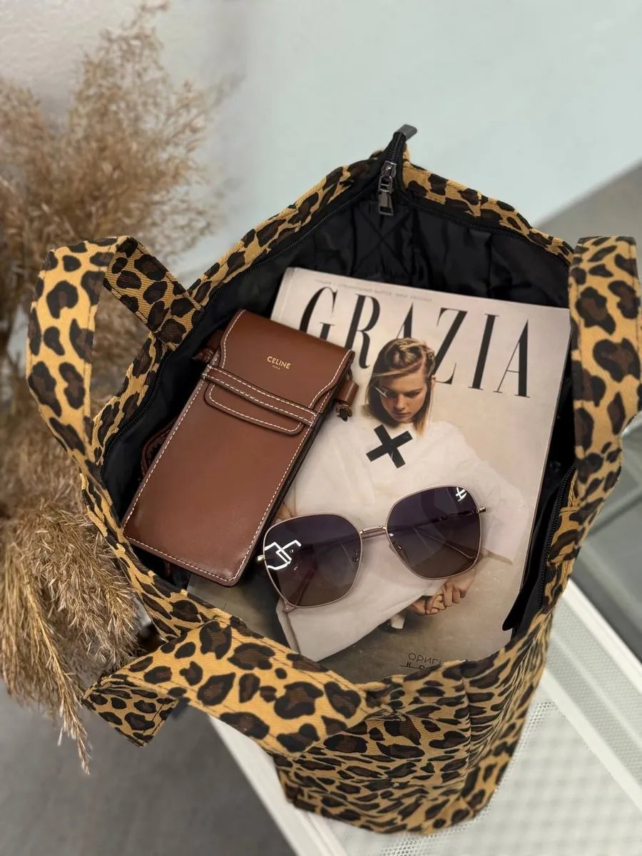 Сумка шоппер beauty bags текстиль коричневый купить,NaN